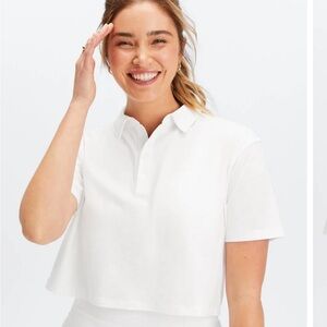 Fabletics Boxy Polo size Small
